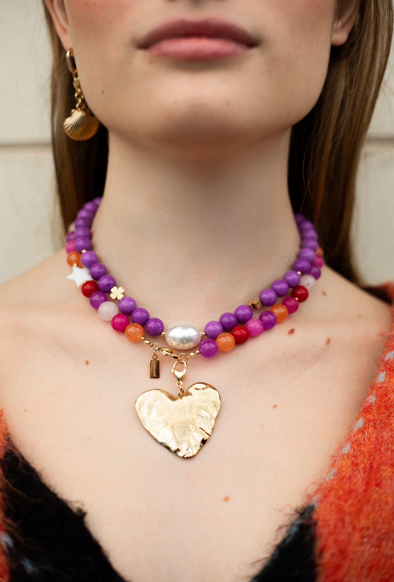Charm Maxi Corazón Dorado