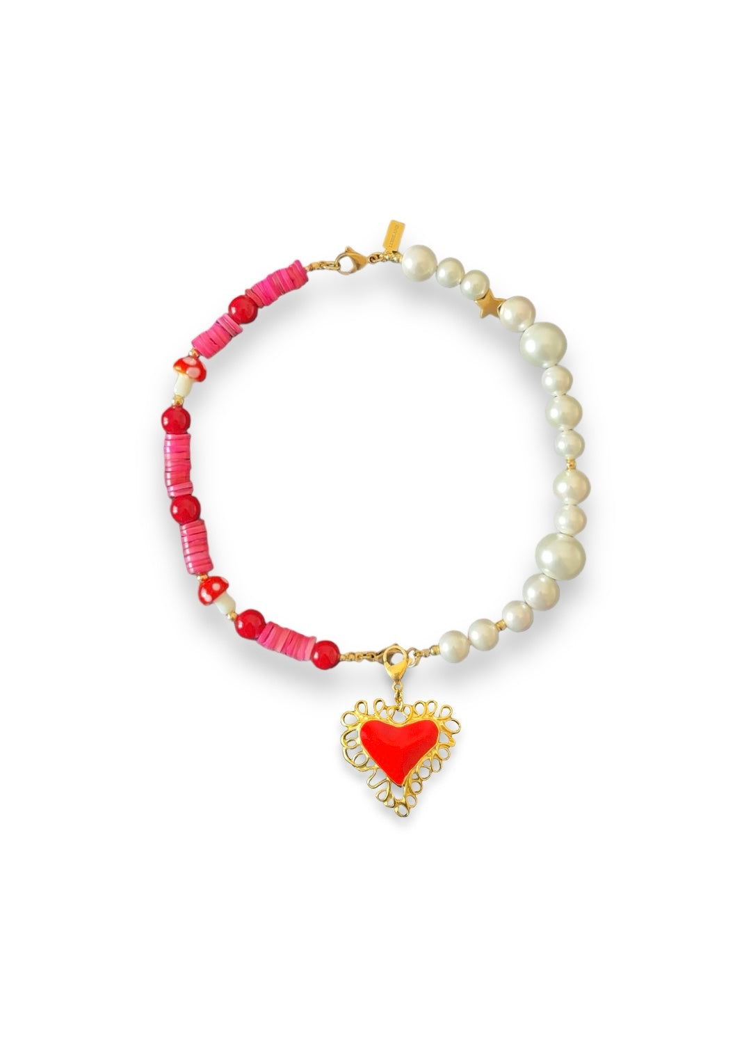 Mitad Collar Perlas