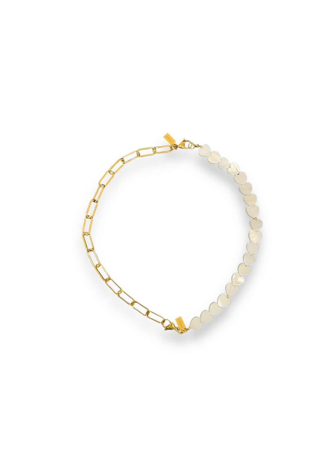 Mitad Collar Cadena simple