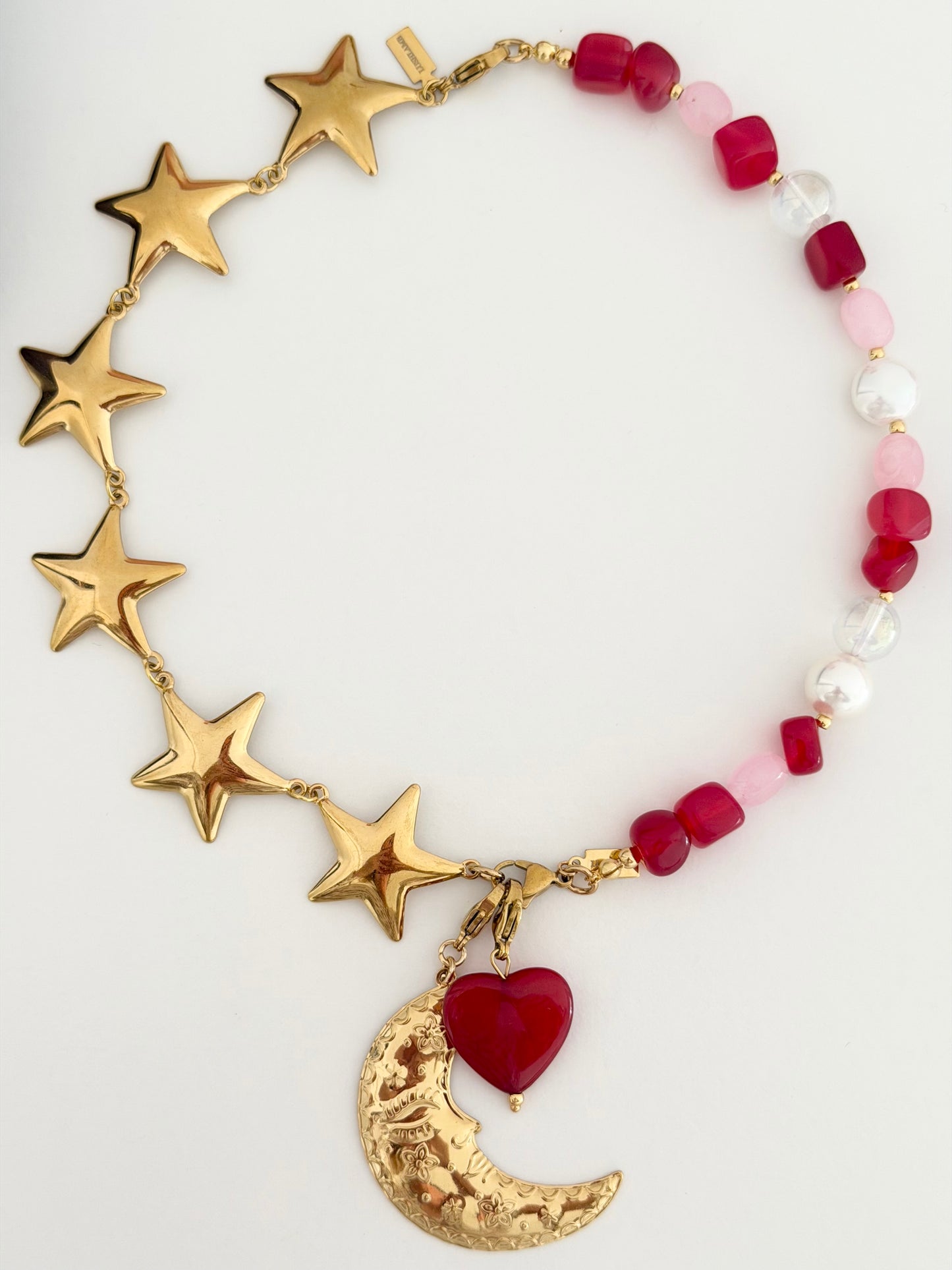 Mitad Collar estrella dorada
