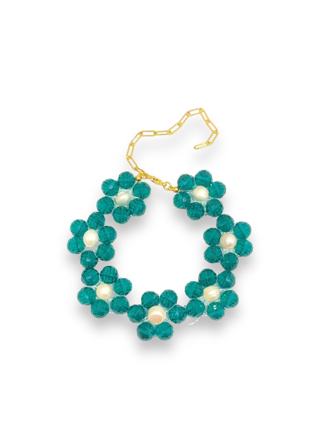 Collar Choker Margarita Azul