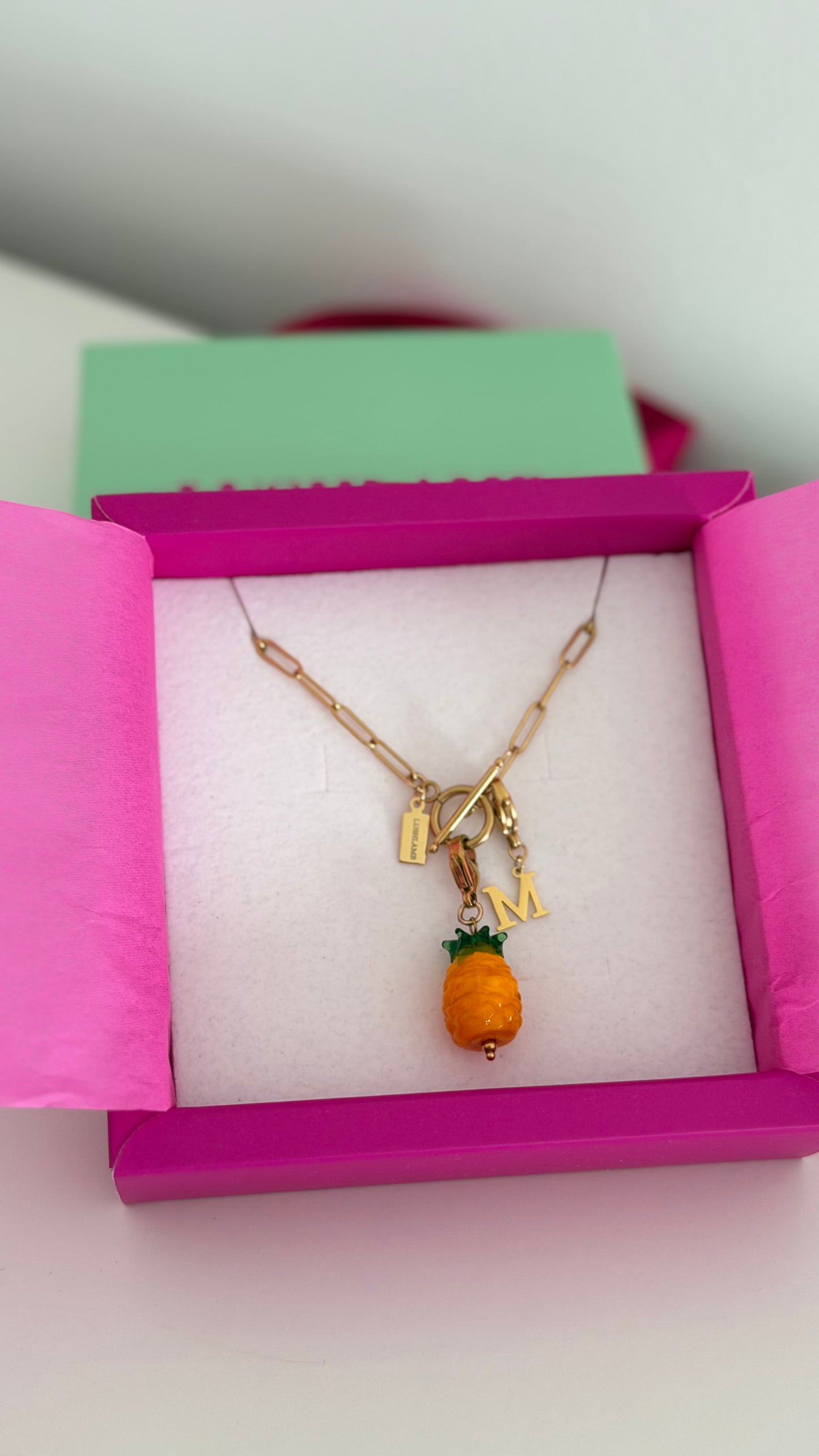 Charm Piña de Cristal