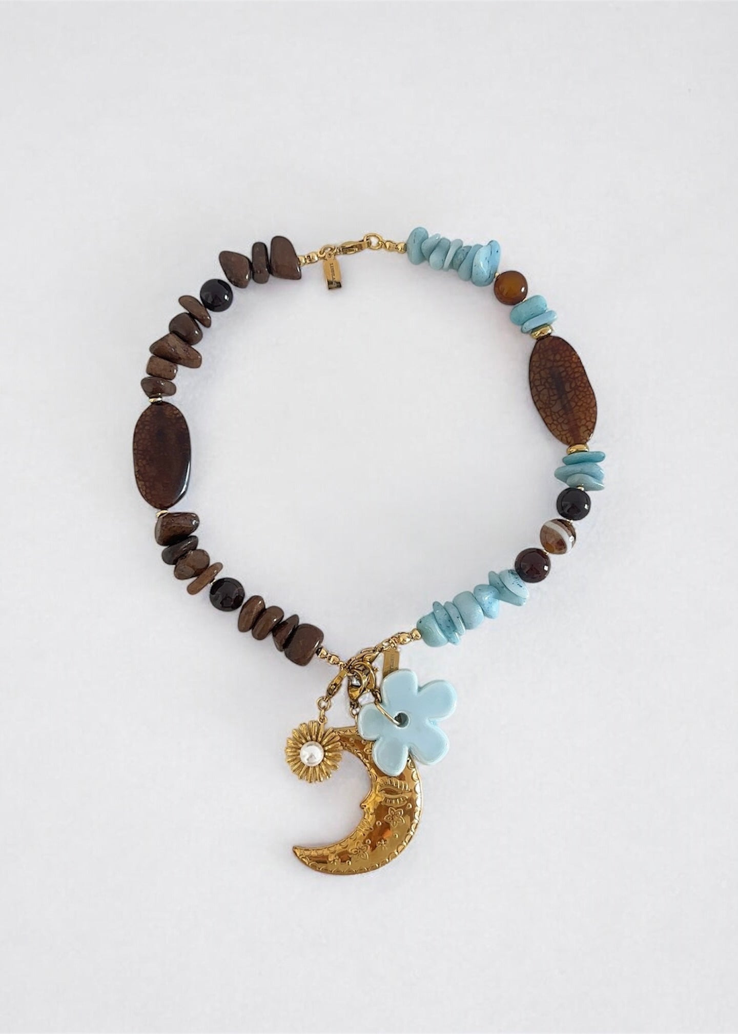 Mitad Collar Larimar