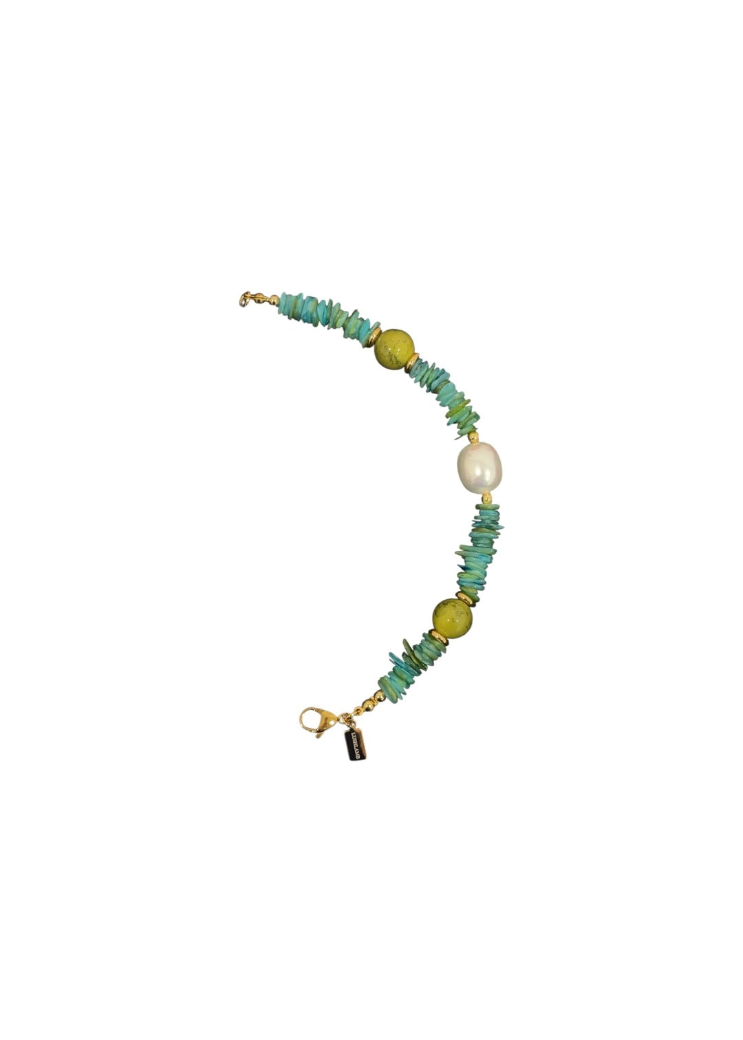 Mitad Collar Arrecife Aqua