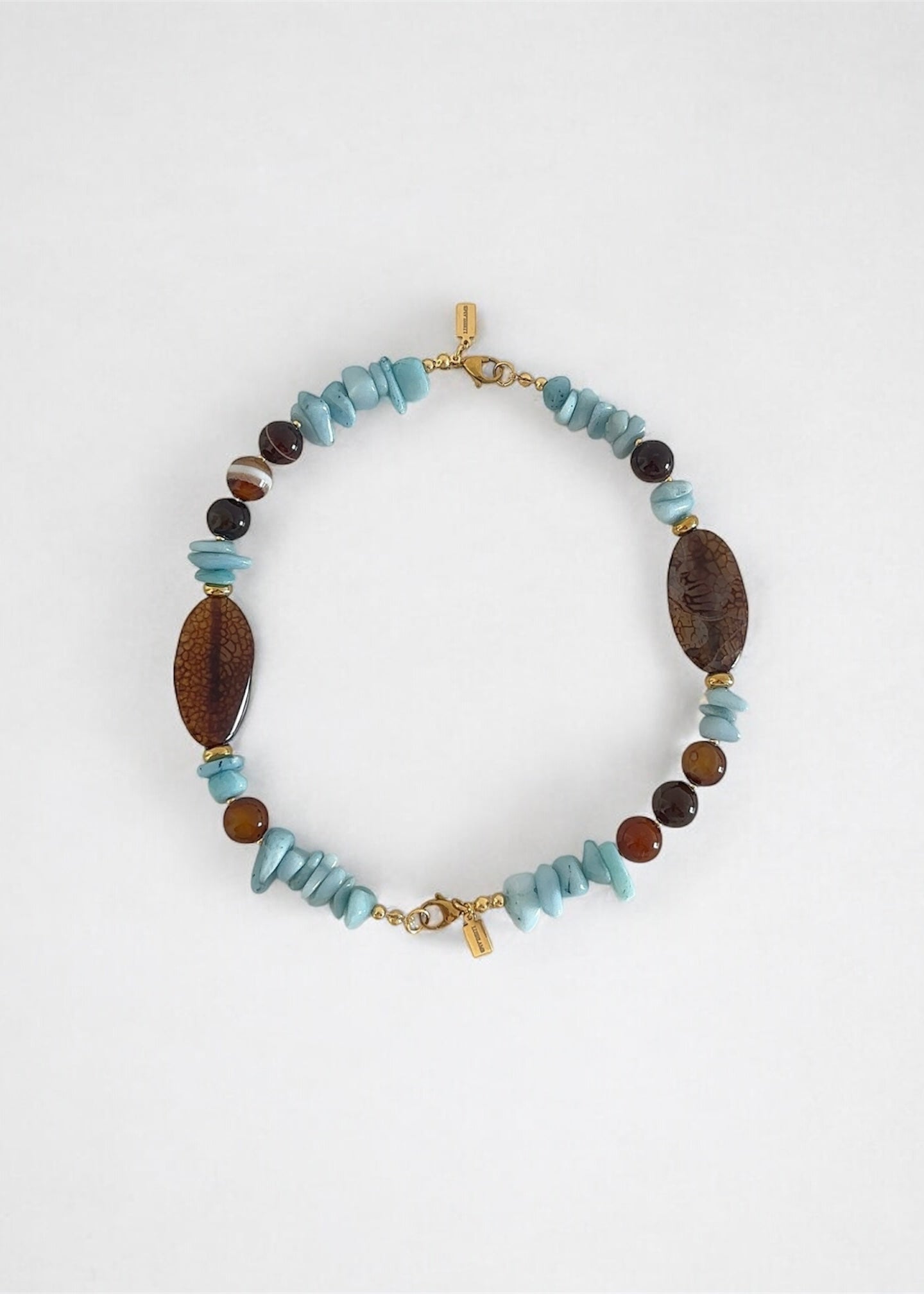 Mitad Collar Larimar