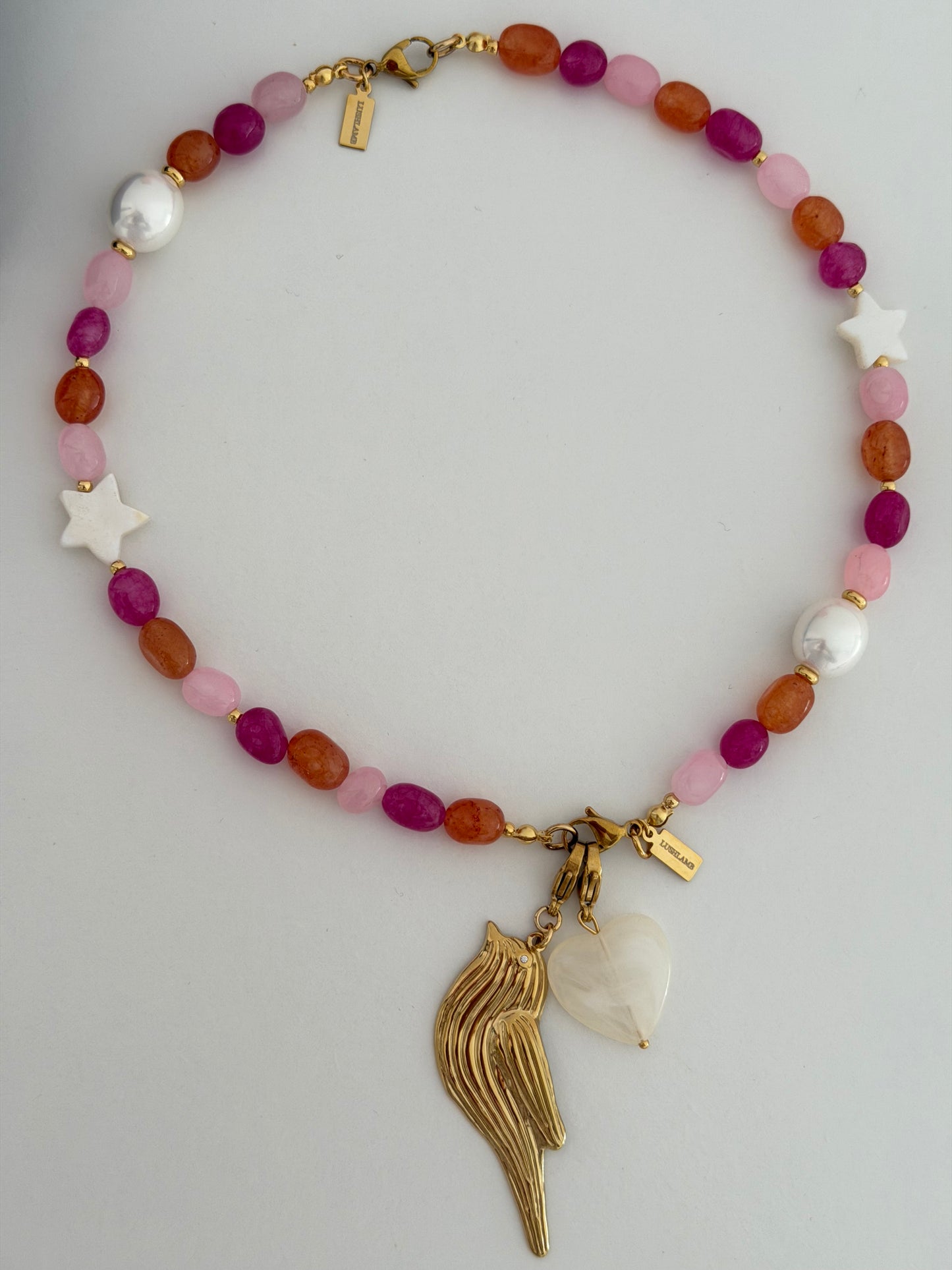 Mitad Collar Algodón de Azúcar