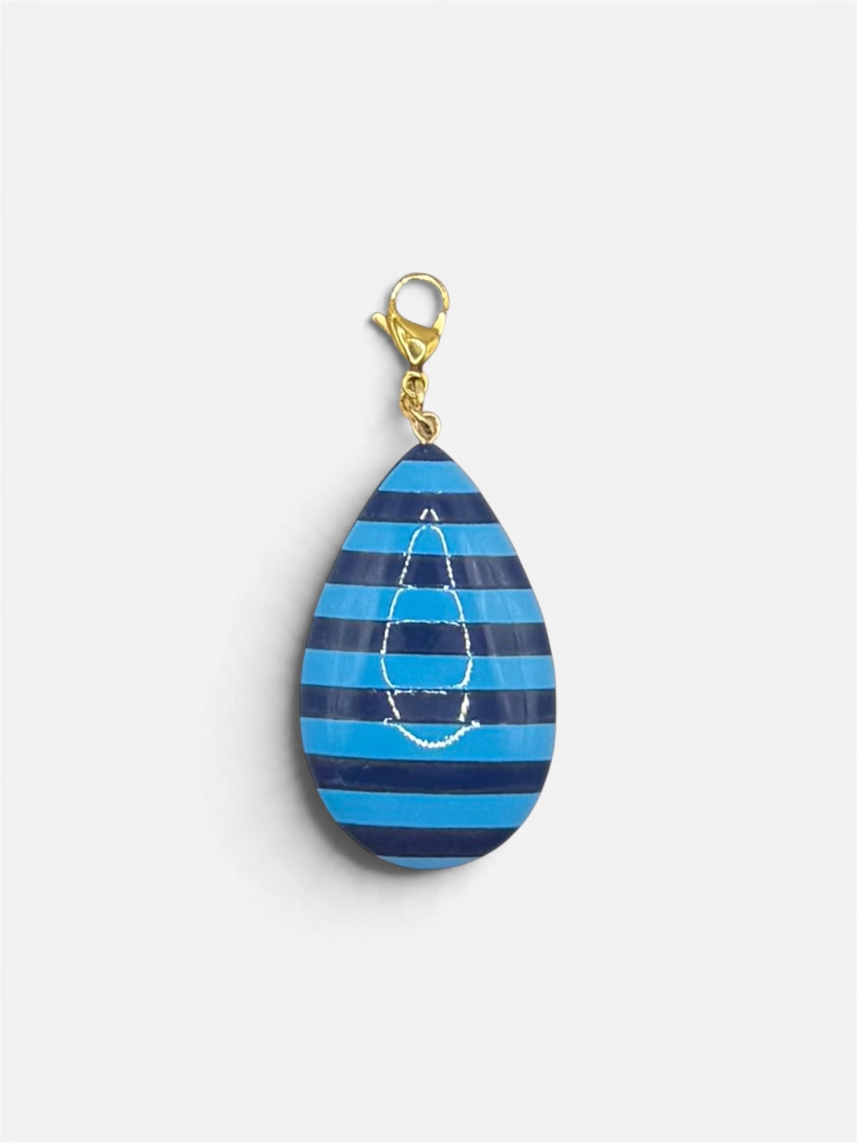 Charm Rayas Azulinas