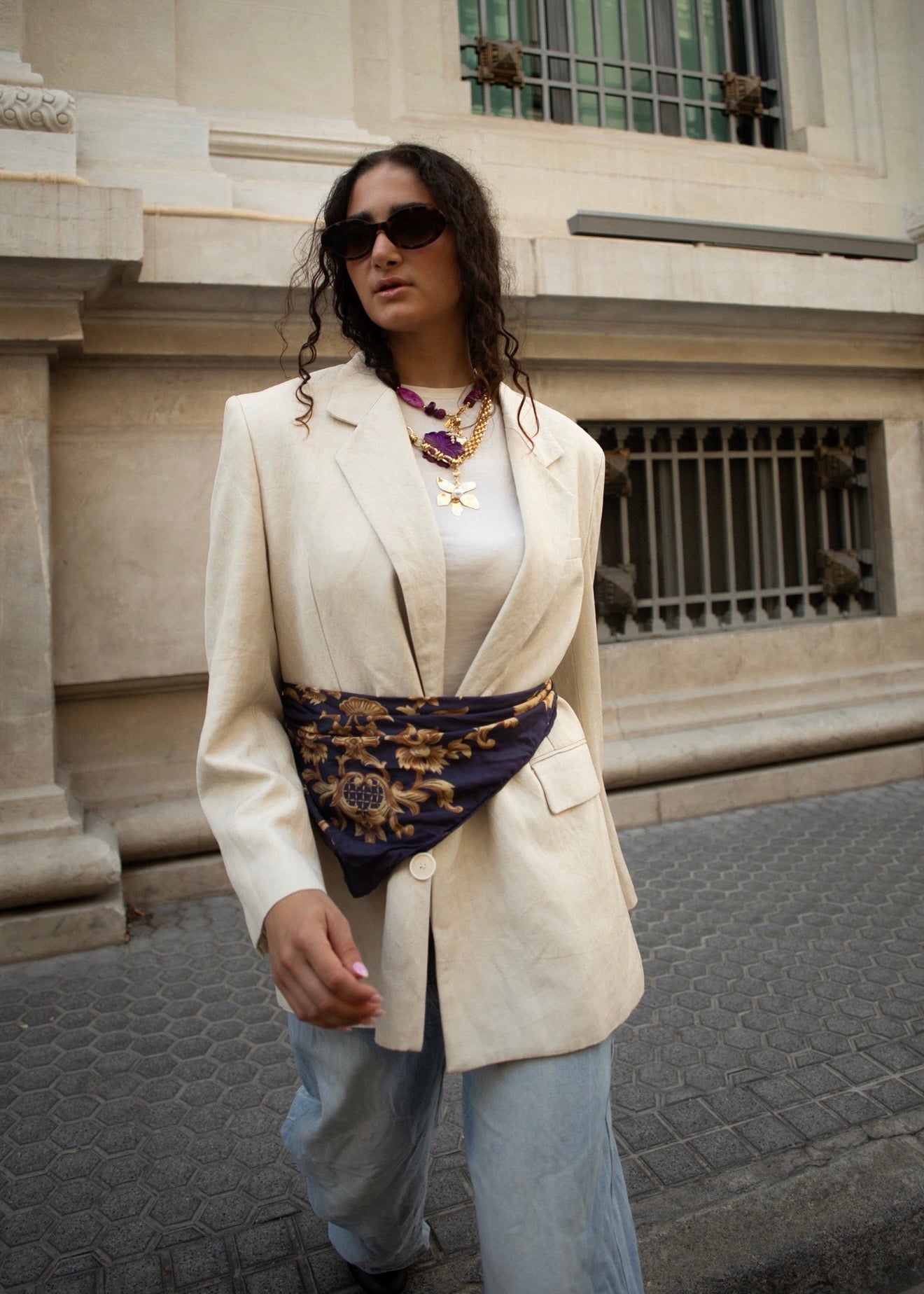 Charm Flor Ultravioleta nácar