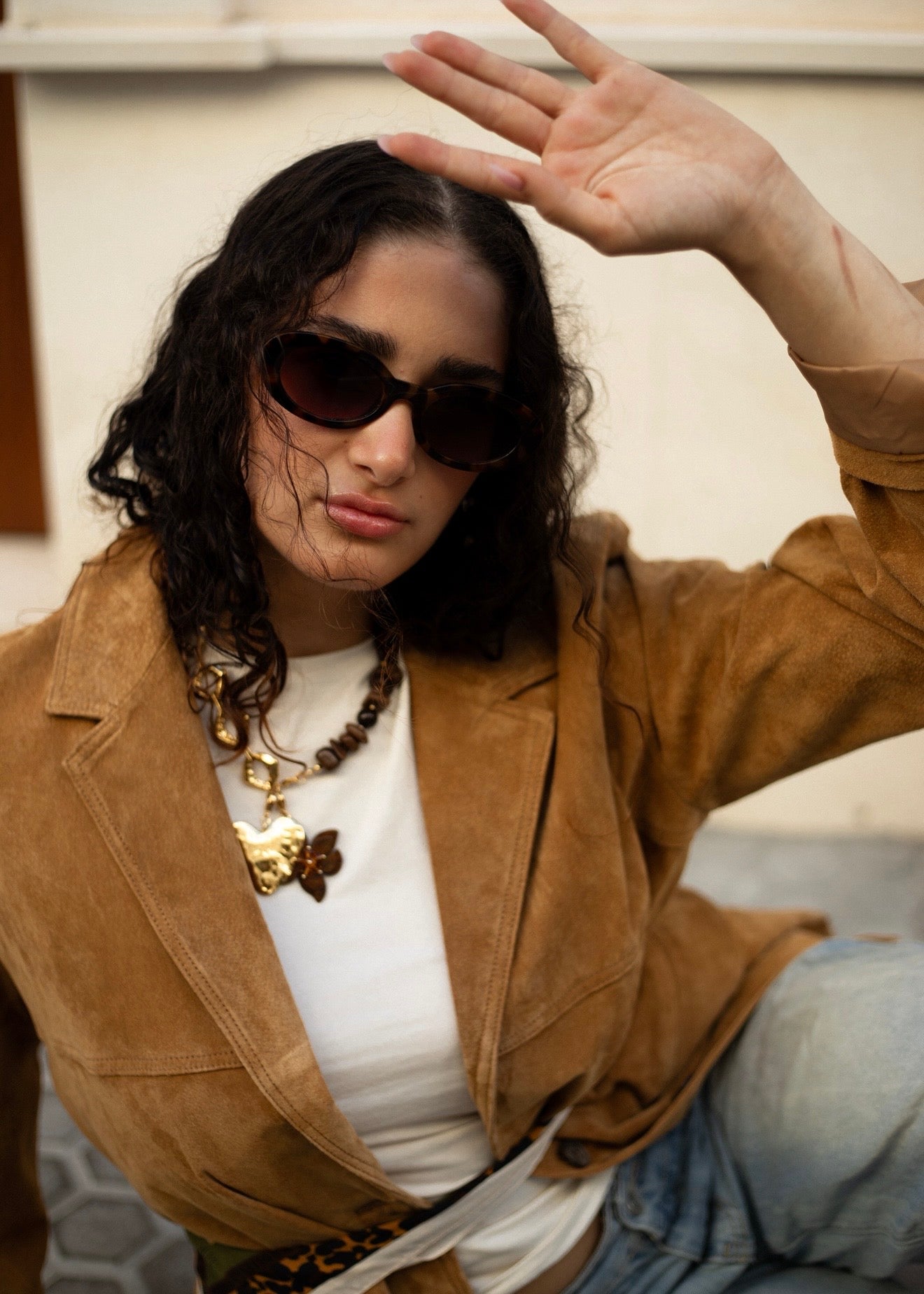 Mitad Collar Chocolate