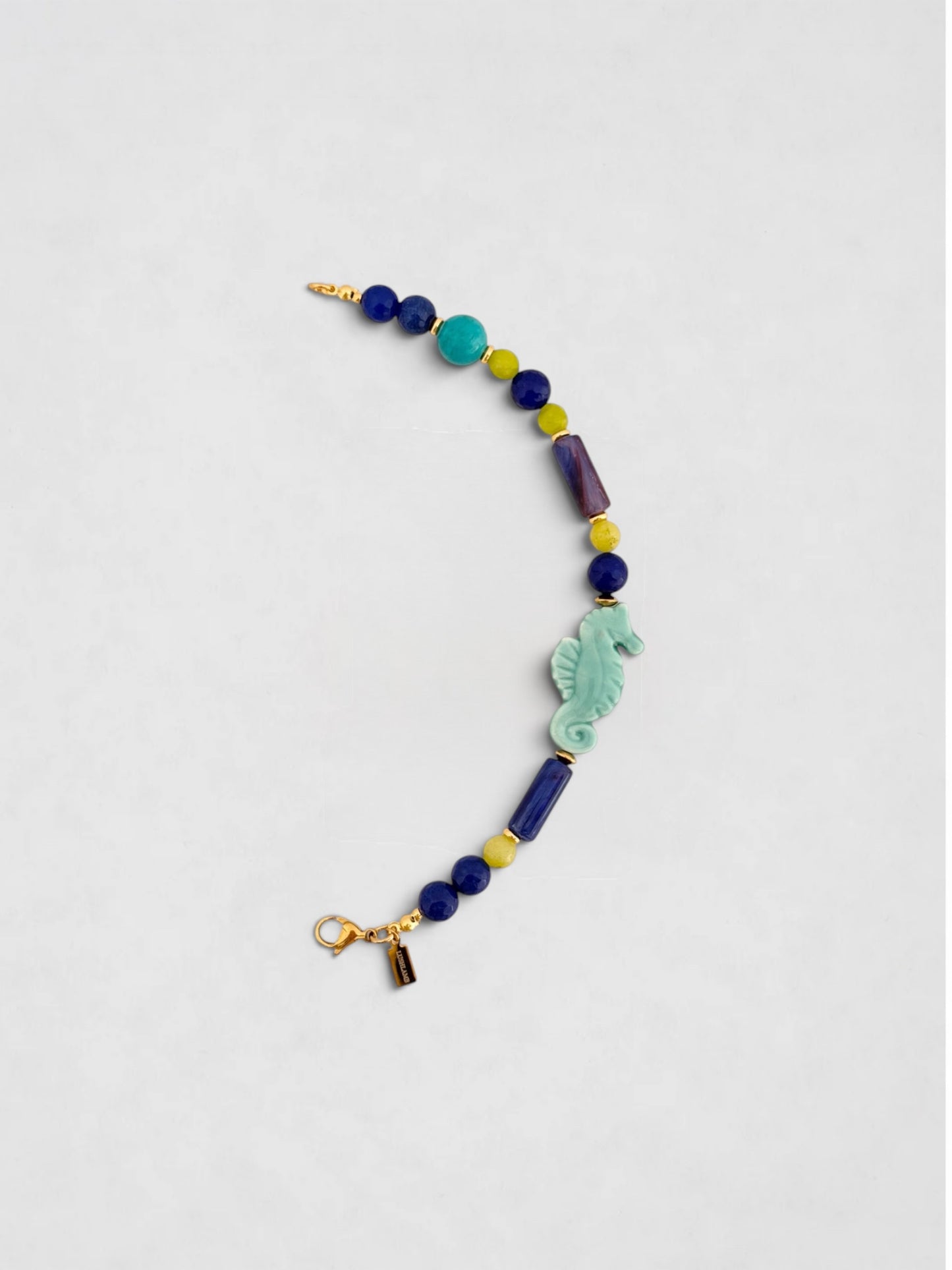 Mitad Collar Caballito Azul