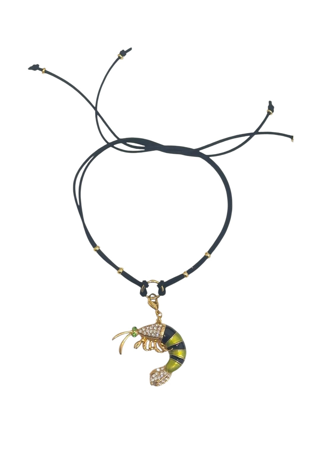 Collar Cordón doble negro