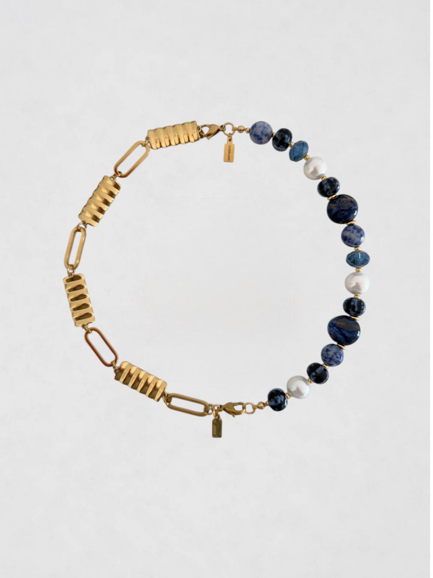 Collar Océano + Geométrica