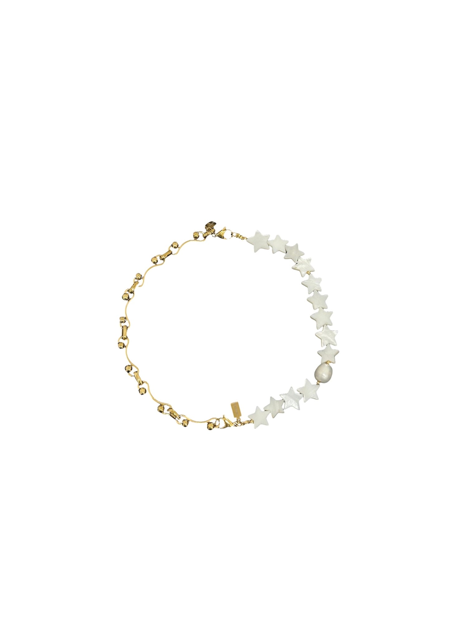 Mitad collar Estrella Blanca