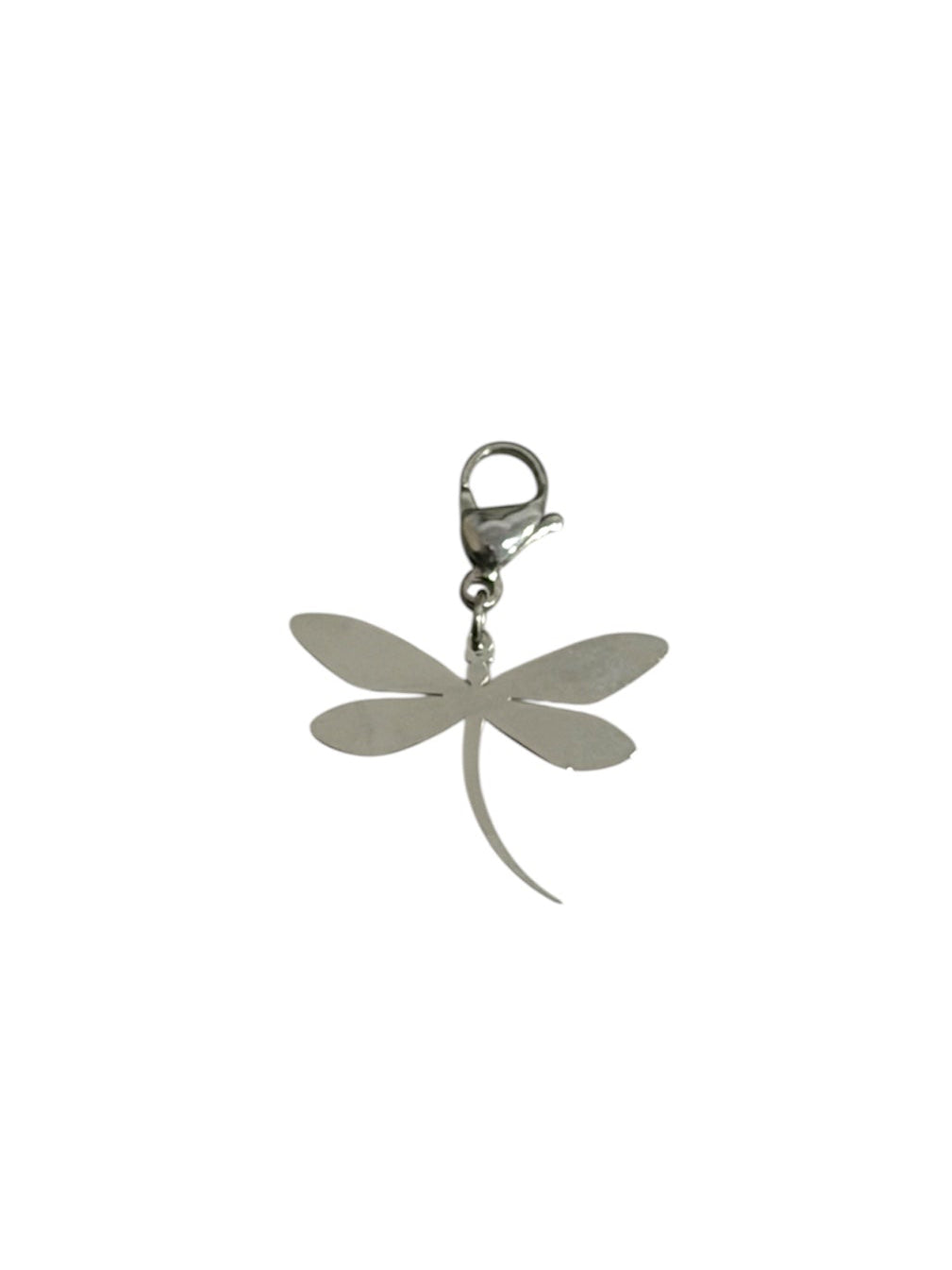 Charm libélula plata