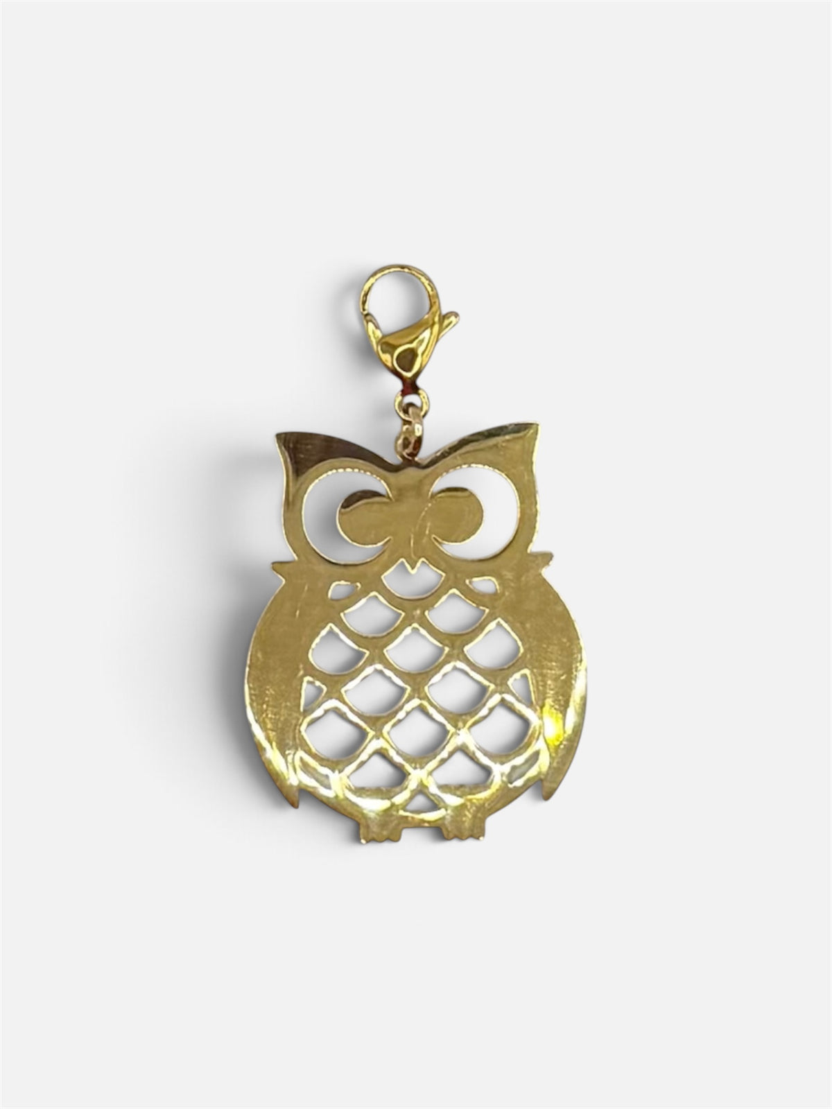 Charm Búho dorado