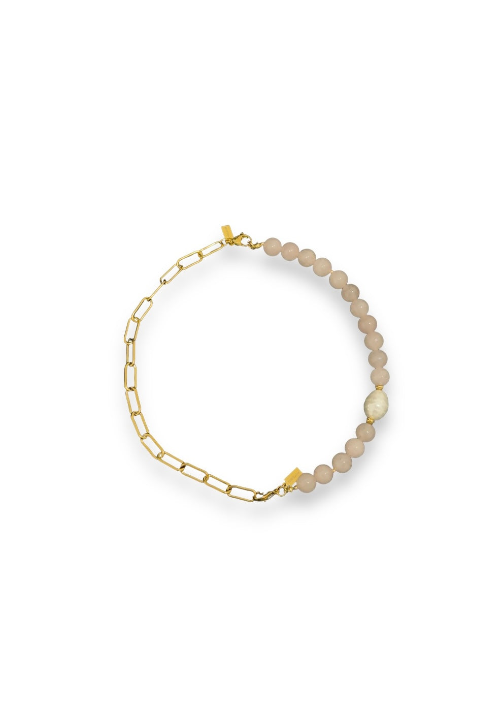 Mitad Collar Cadena simple