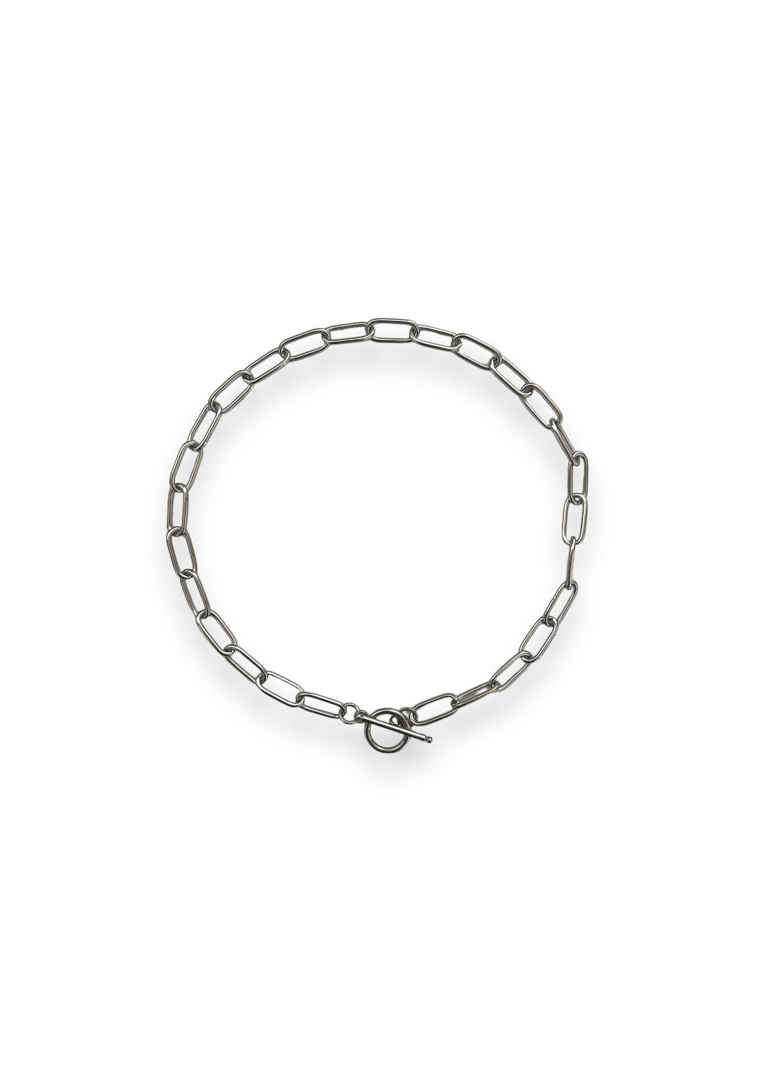 Collar cadena simple Plata