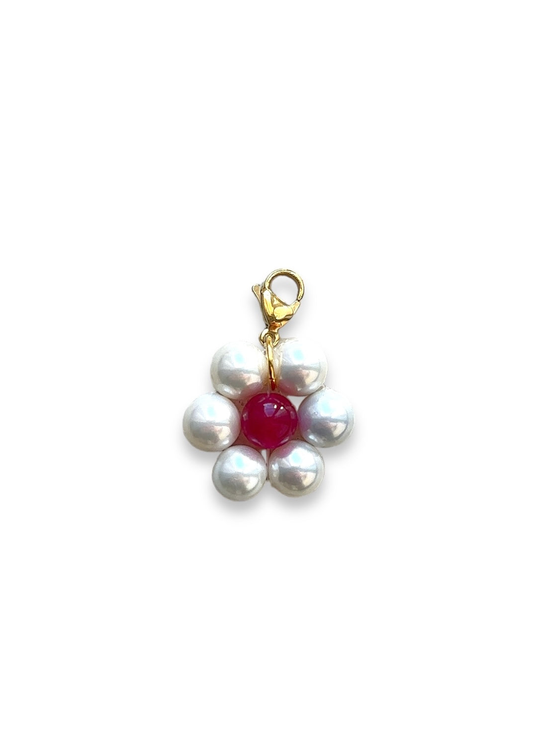 Charm Flor perla