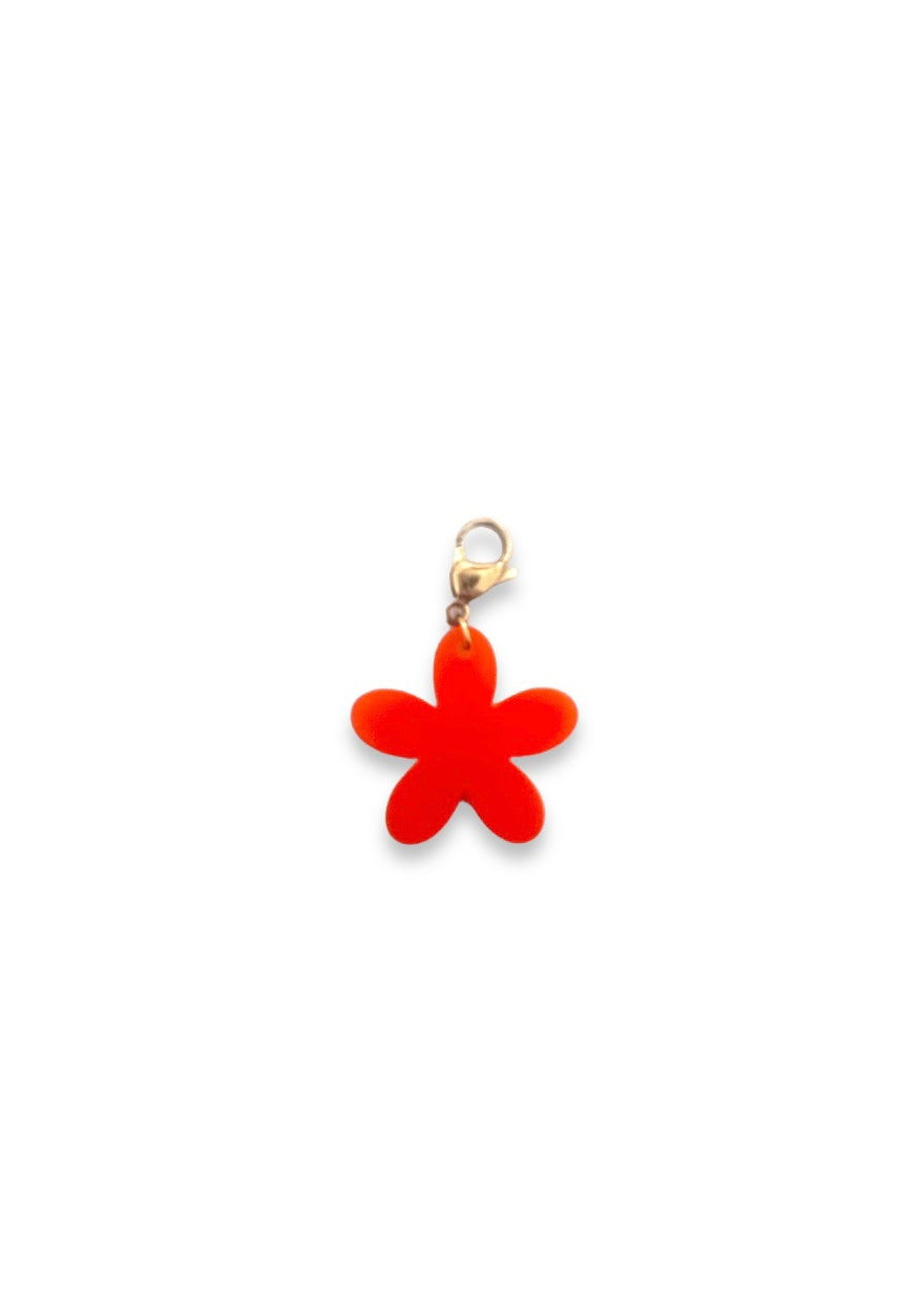 Charm Flor Naranja