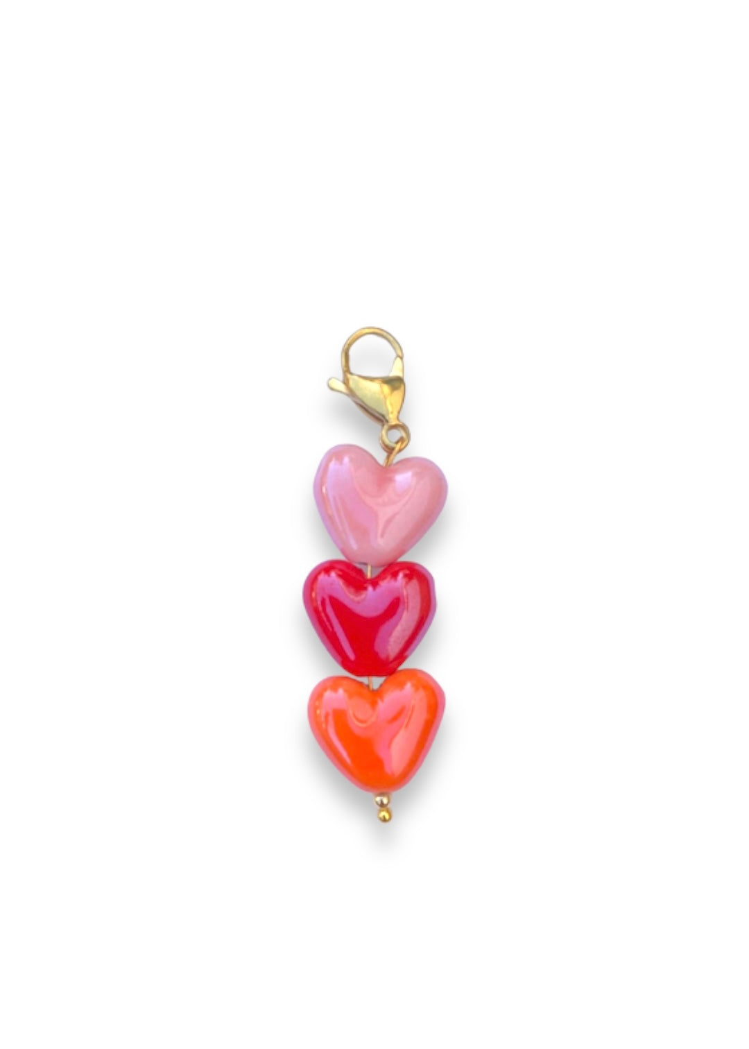 Charm Triple Corazón Cálido