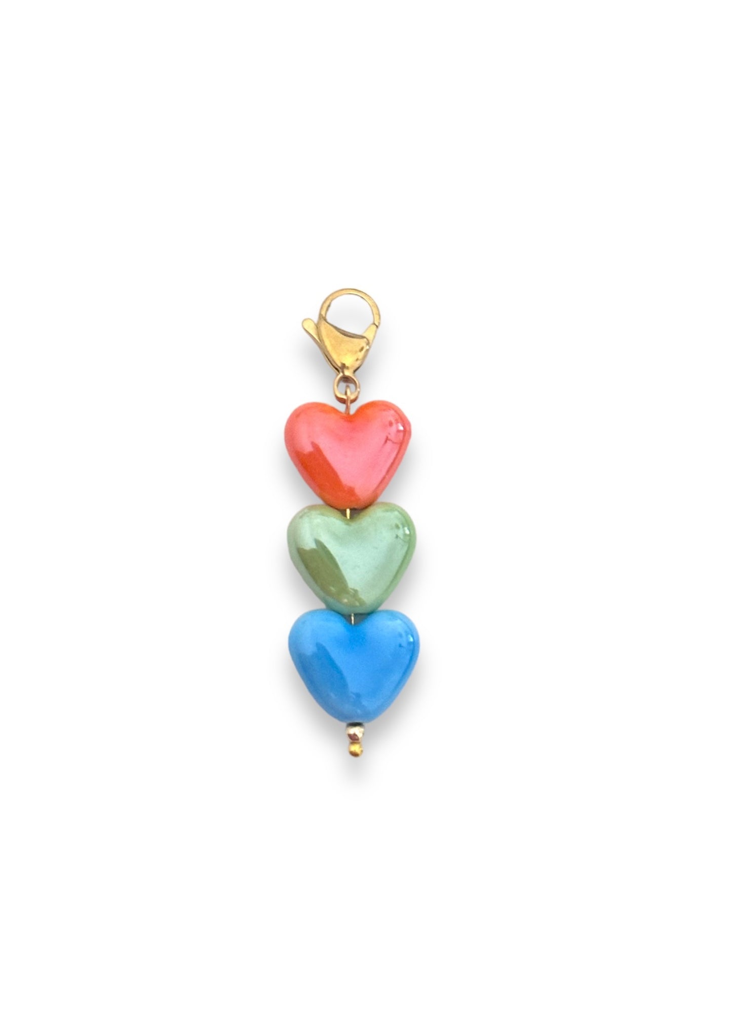 Charm triple corazón