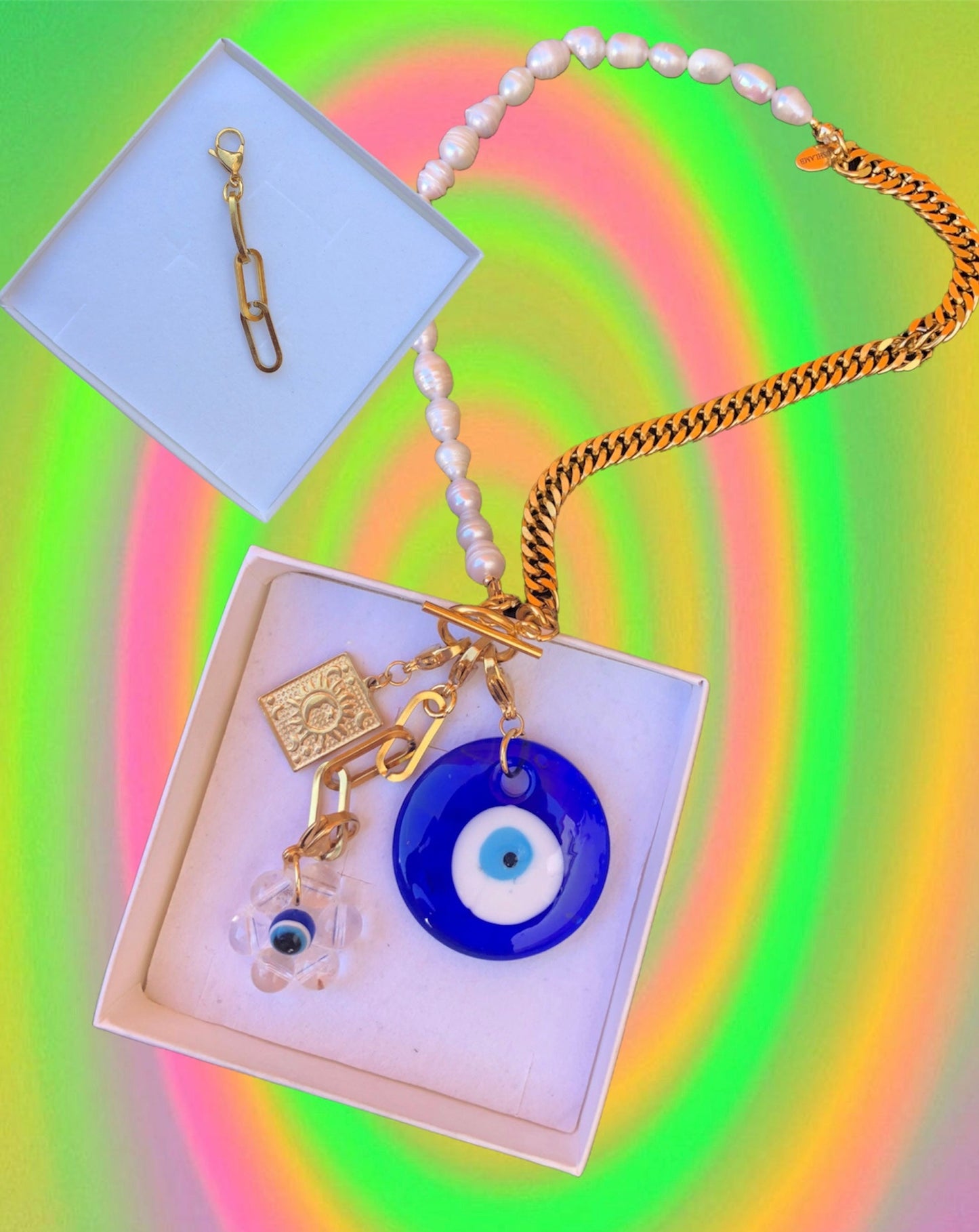 Charm Alargador de Cadena Simple