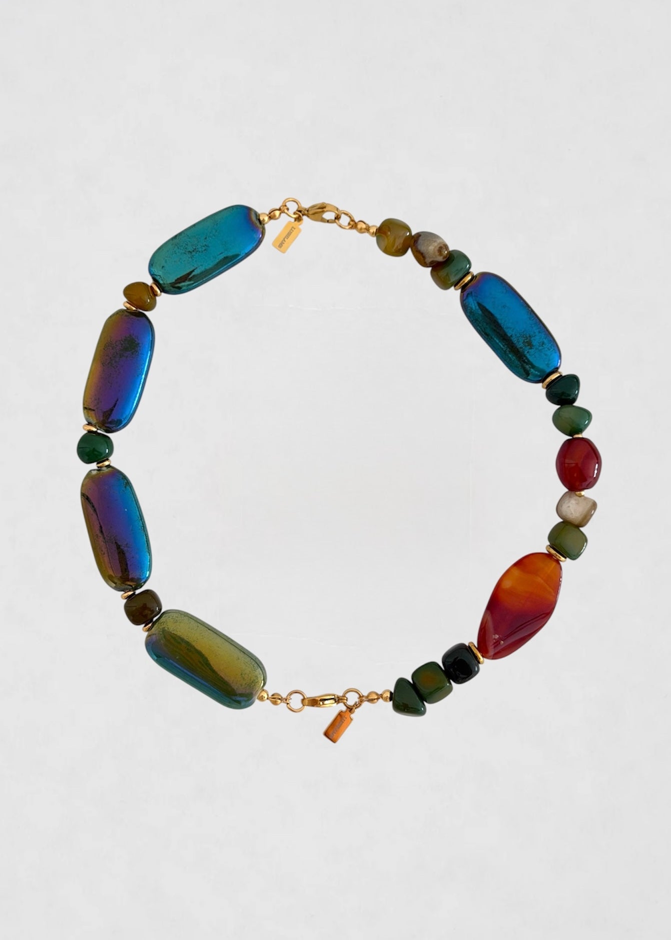 Collar Fluorita Cerámica + Terra