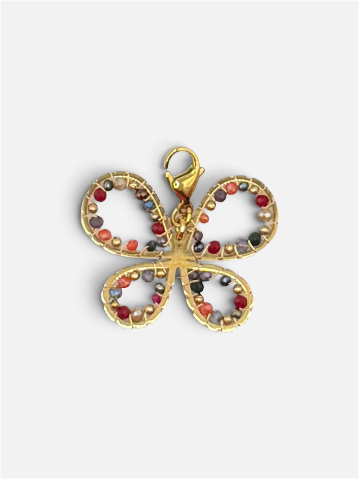 Charm Mariposa perlitas