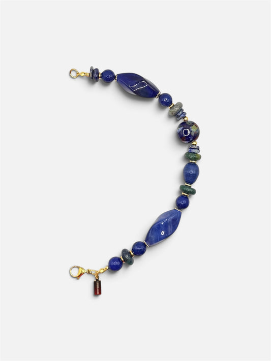 Mitad Collar Añil