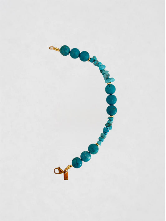 Mitad Collar Turquesita