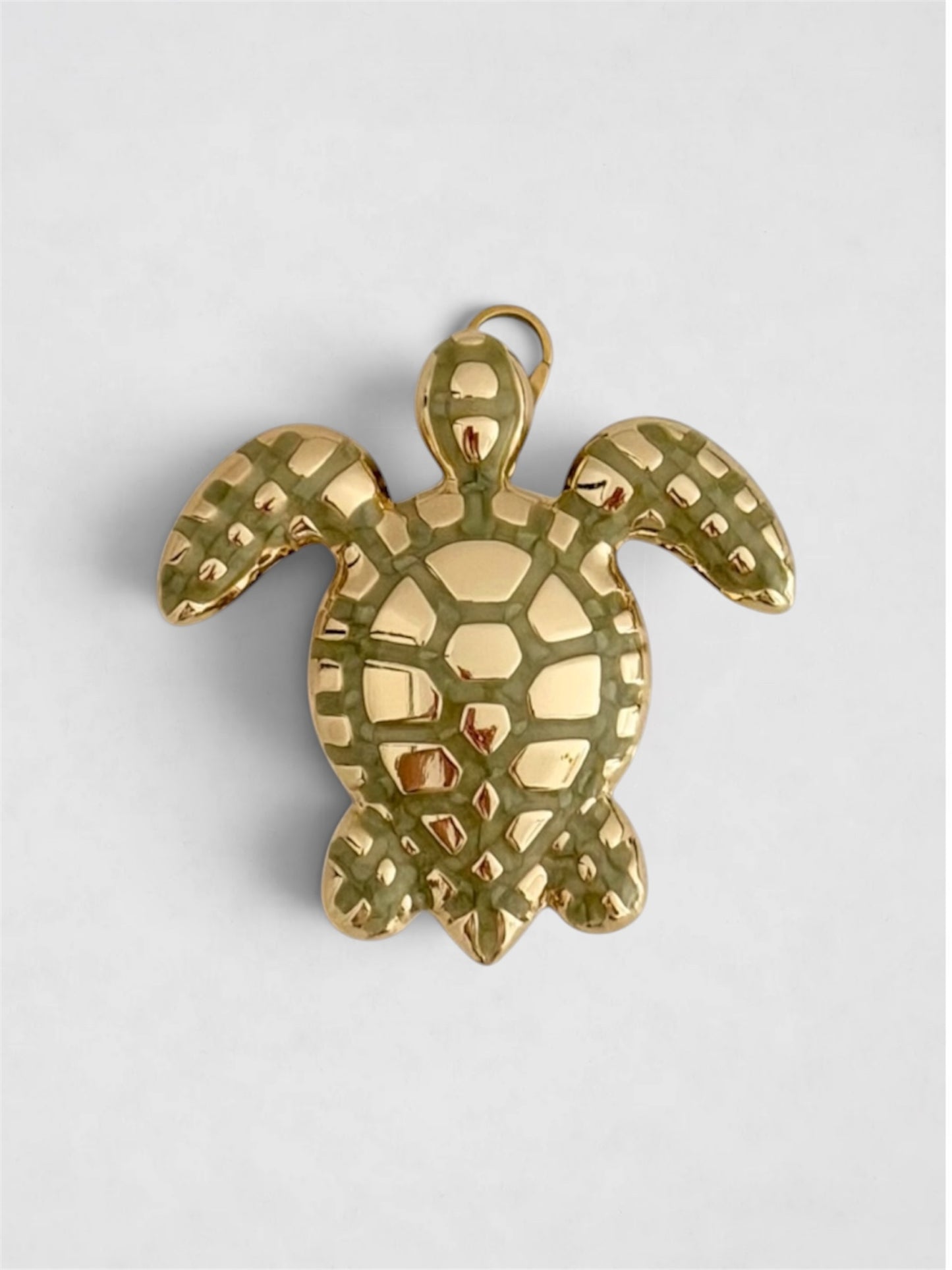 Charm Maxi Tortuga Verde