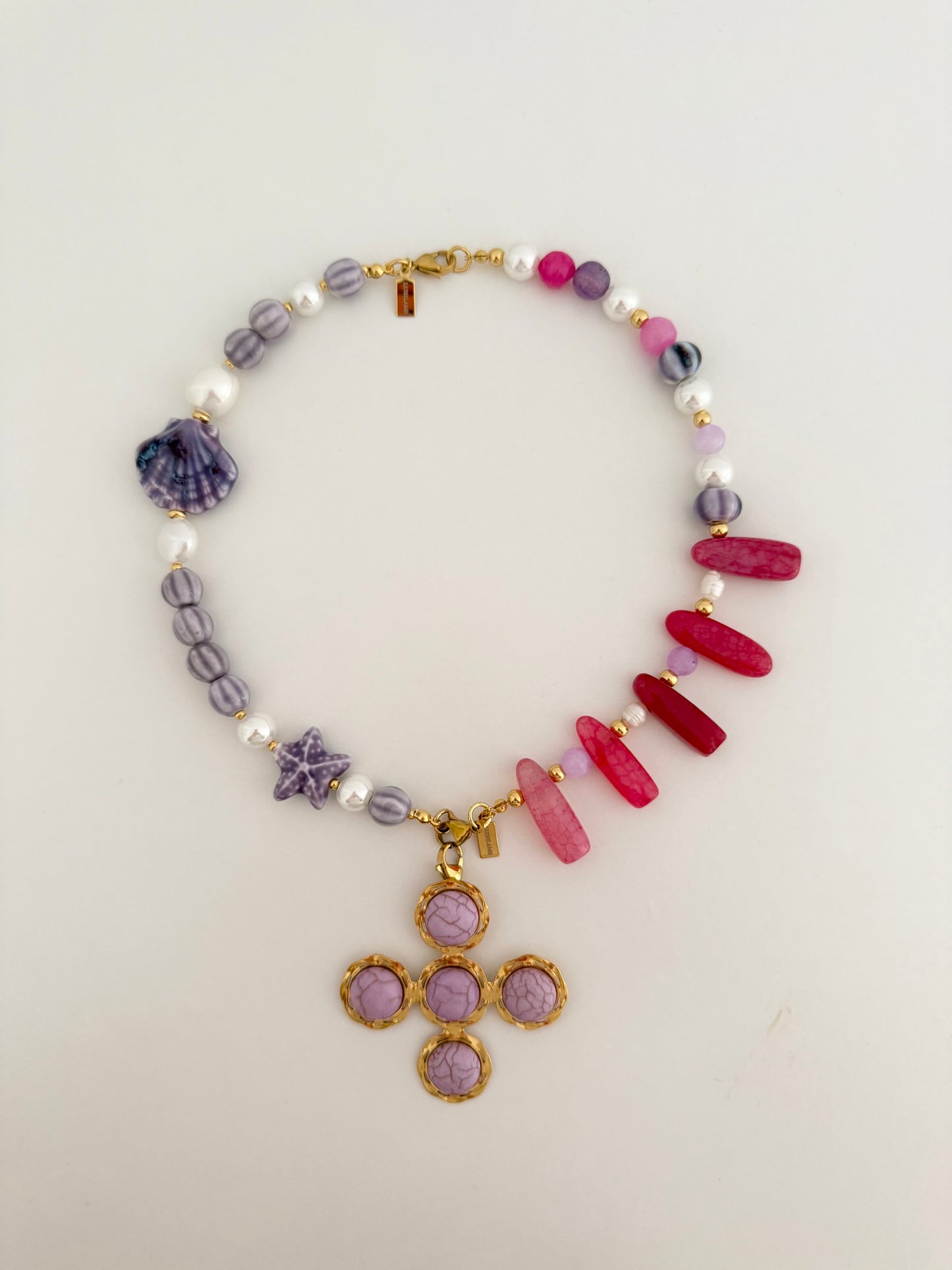 Mitad Collar Turmalina