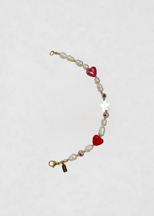 Mitad Collar Perlas de San Valentín