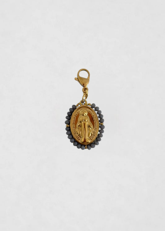 Charm Virgen de la Milagrosa Gris