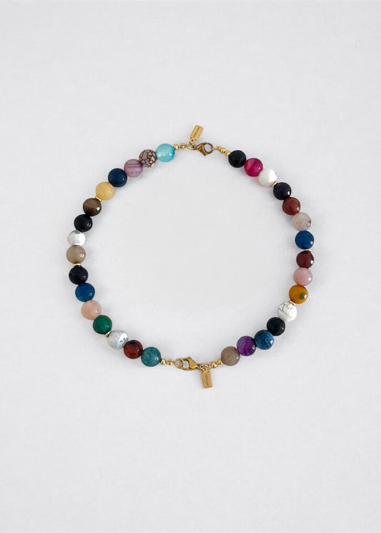 Collar Piedras de Colores