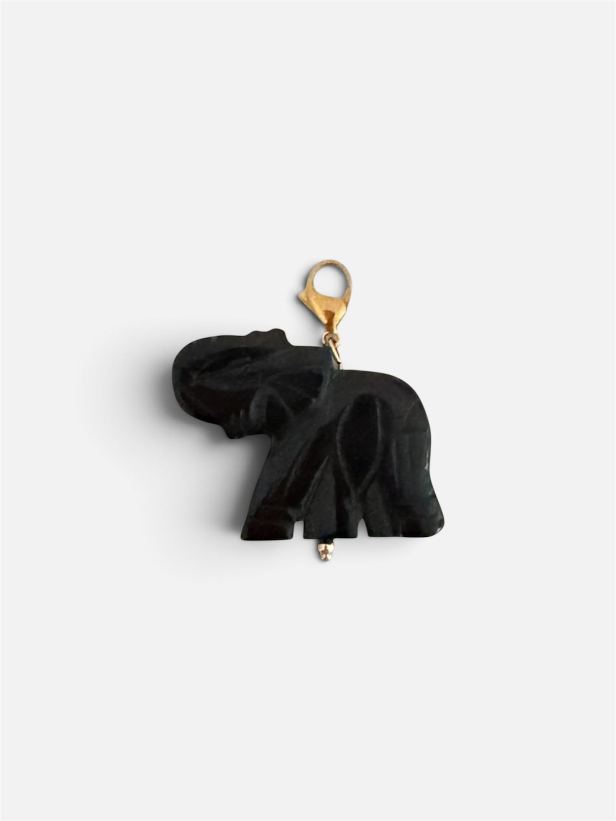 Charm Elefante de la suerte negro
