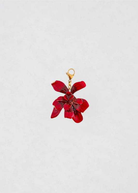 Charm Pétalos de flor roja
