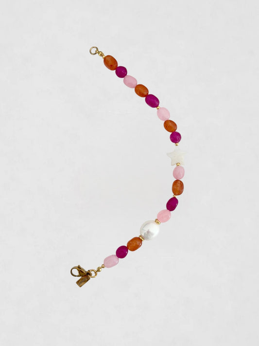 Mitad Collar Algodón de Azúcar