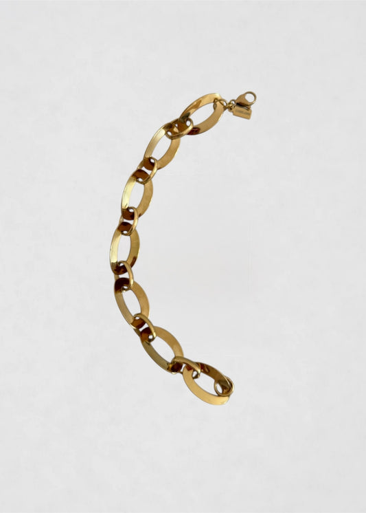 Mitad Collar Óvalo infinito