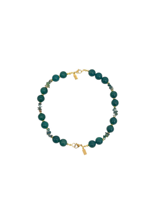Collar Verde Botella