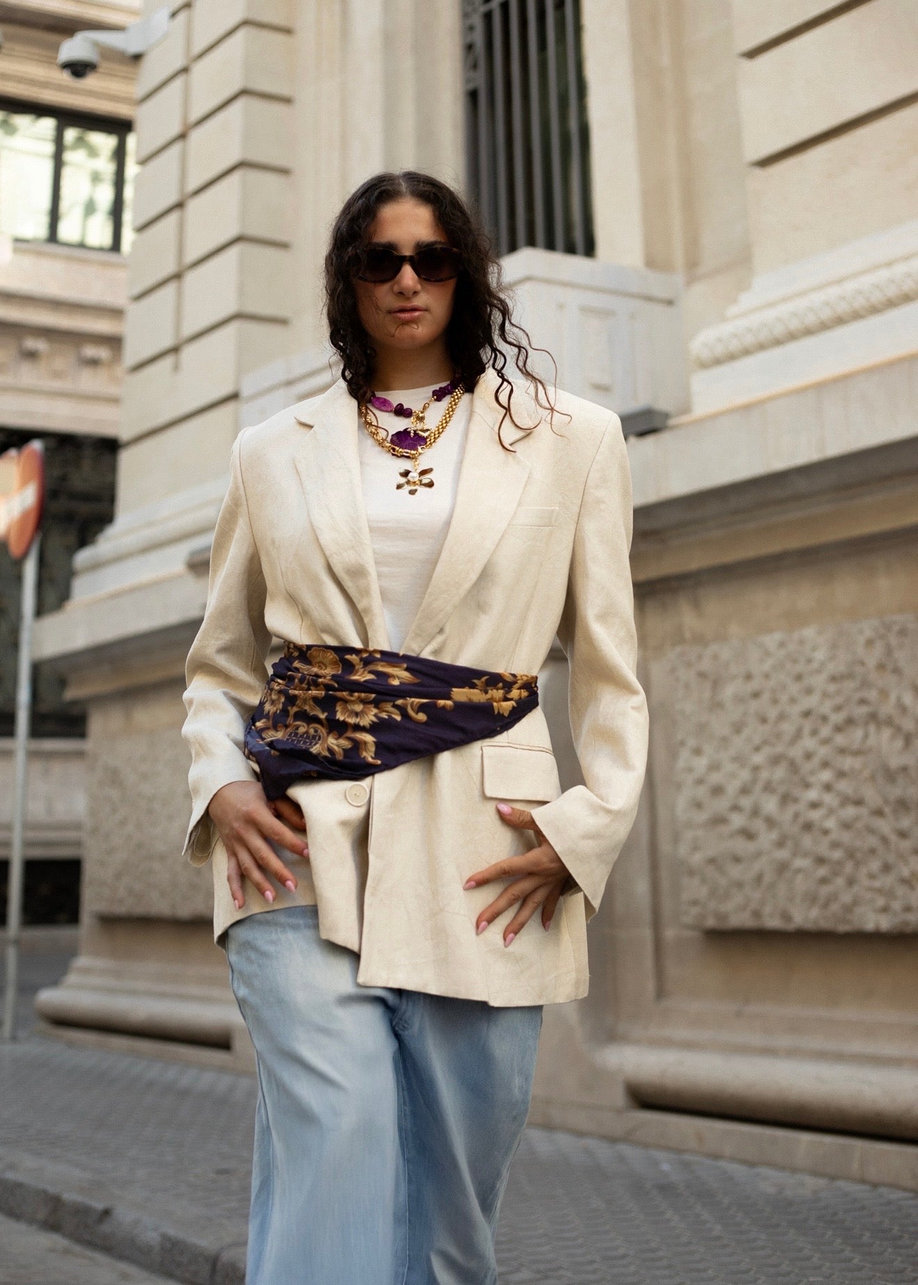 Charm Flor Ultravioleta nácar