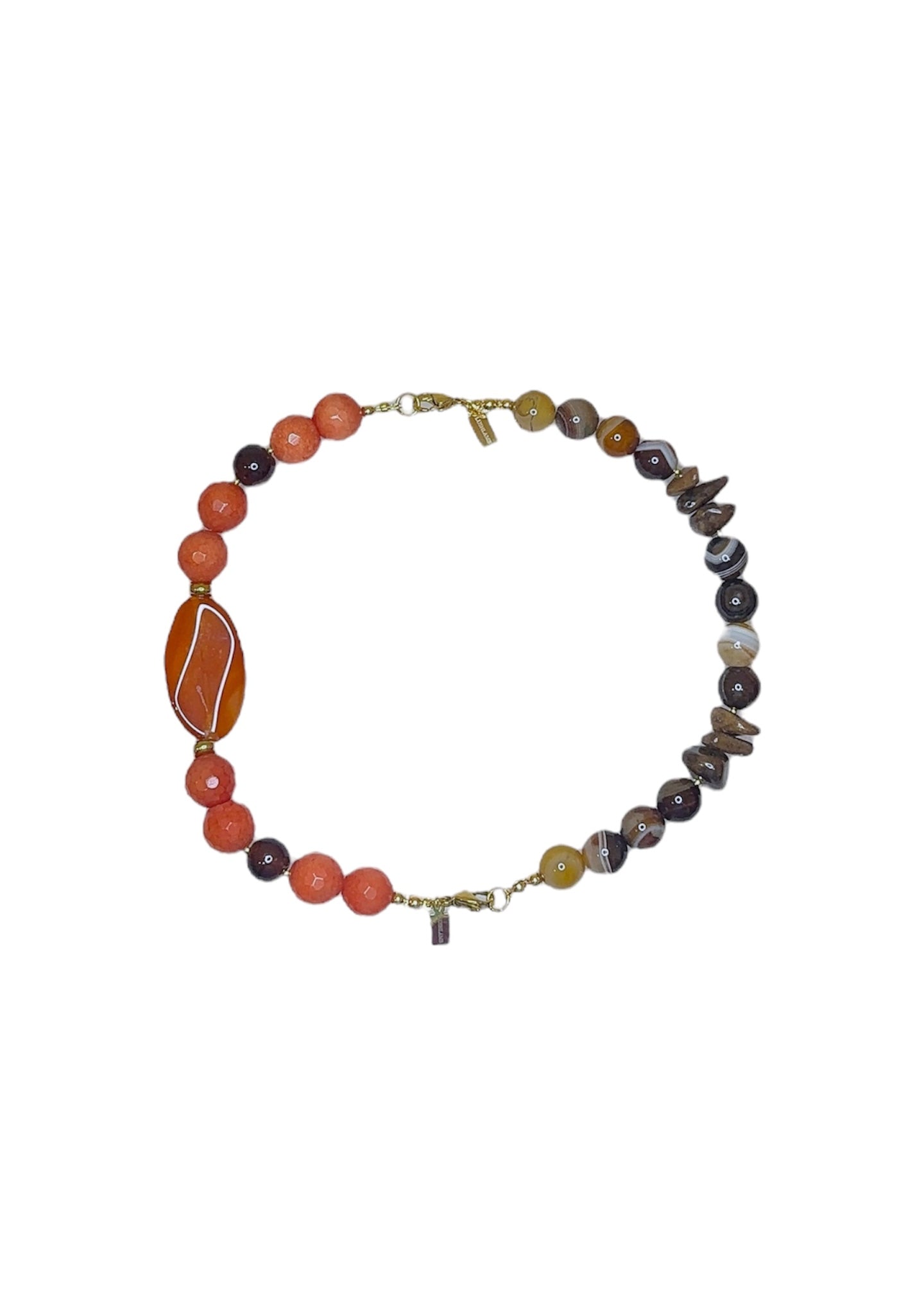 Mitad Collar Chocolate