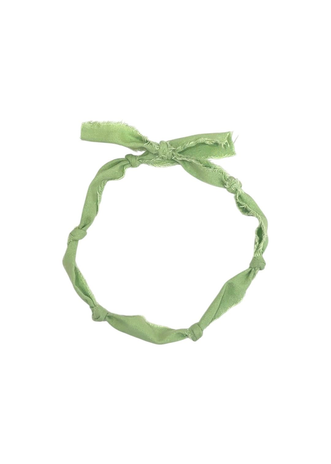 Collar Lino Verde agua