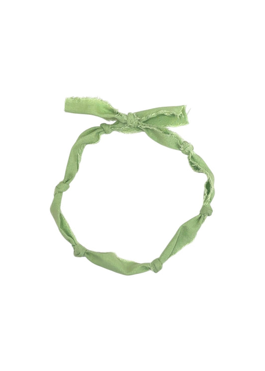 Collar Lino Verde agua