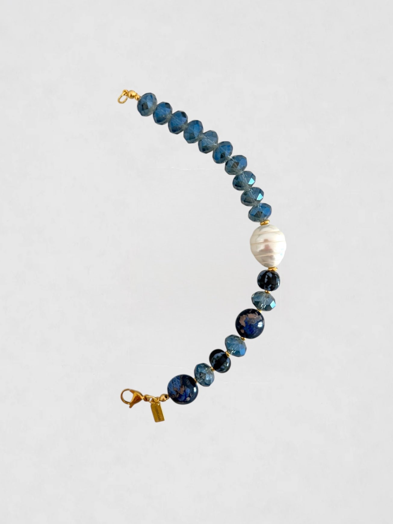 Collar Mitad Océano de Cristal