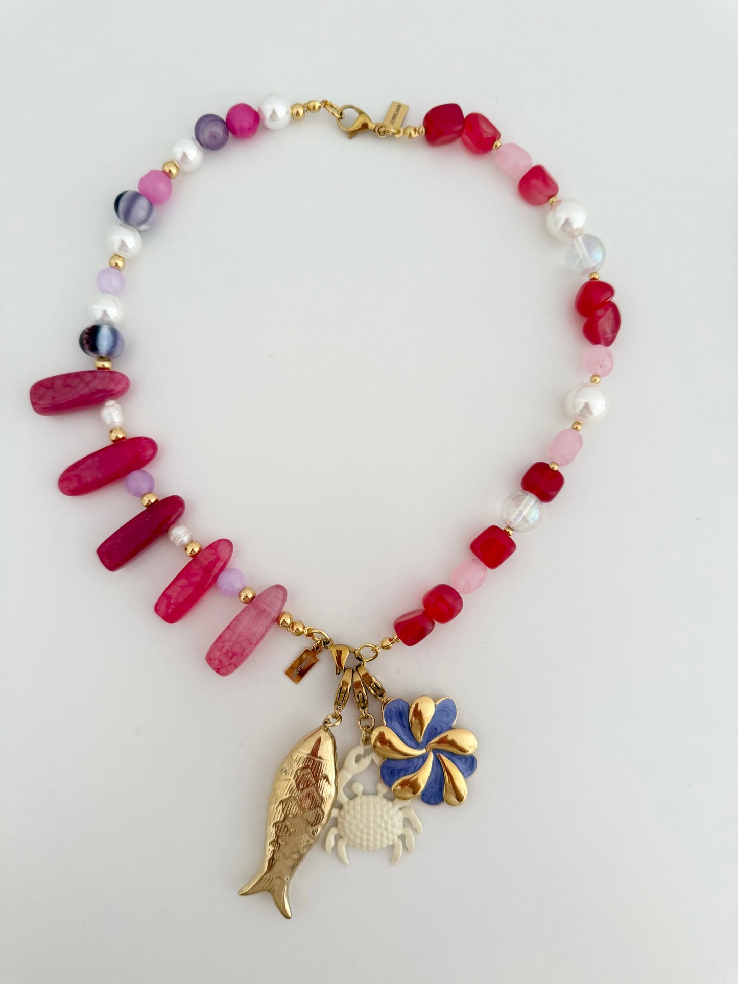 Mitad Collar Turmalina