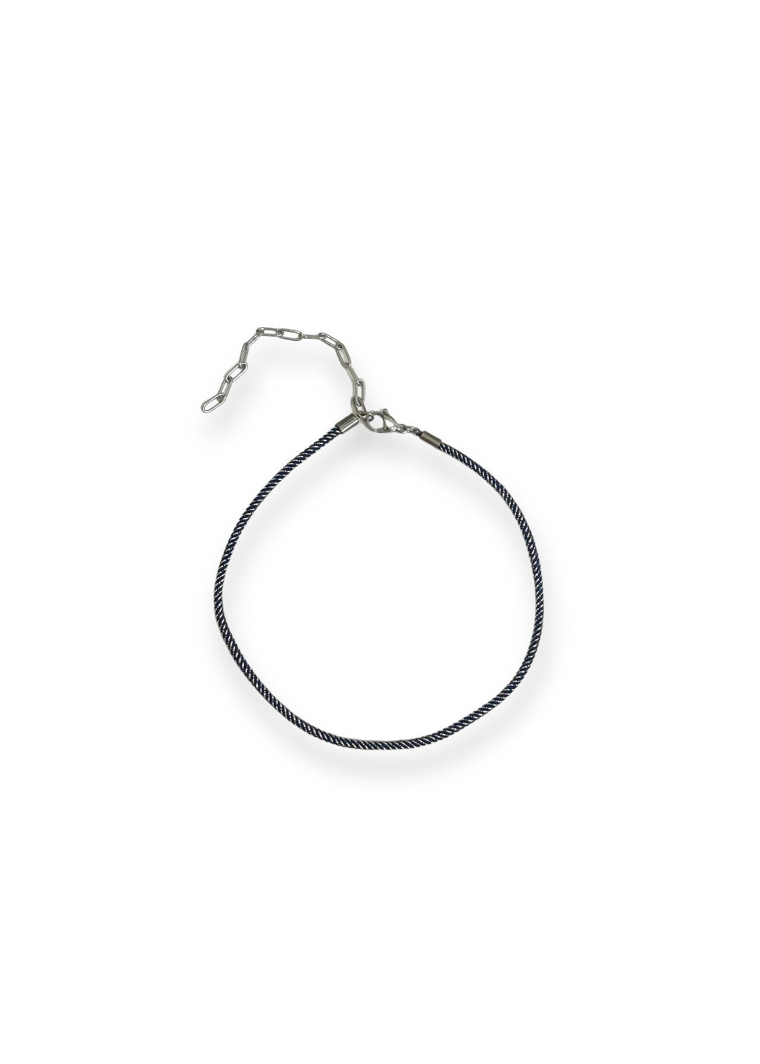 Collar Cordón Azul Marino