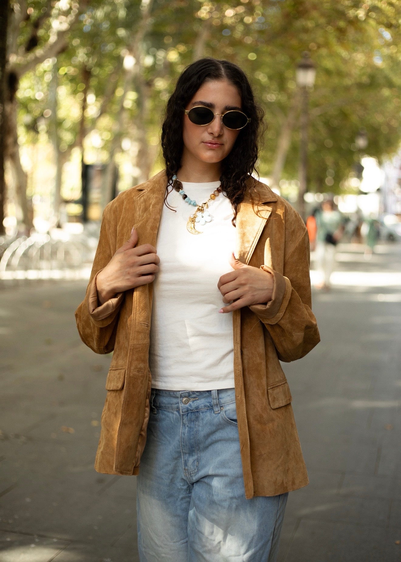 Mitad Collar Larimar