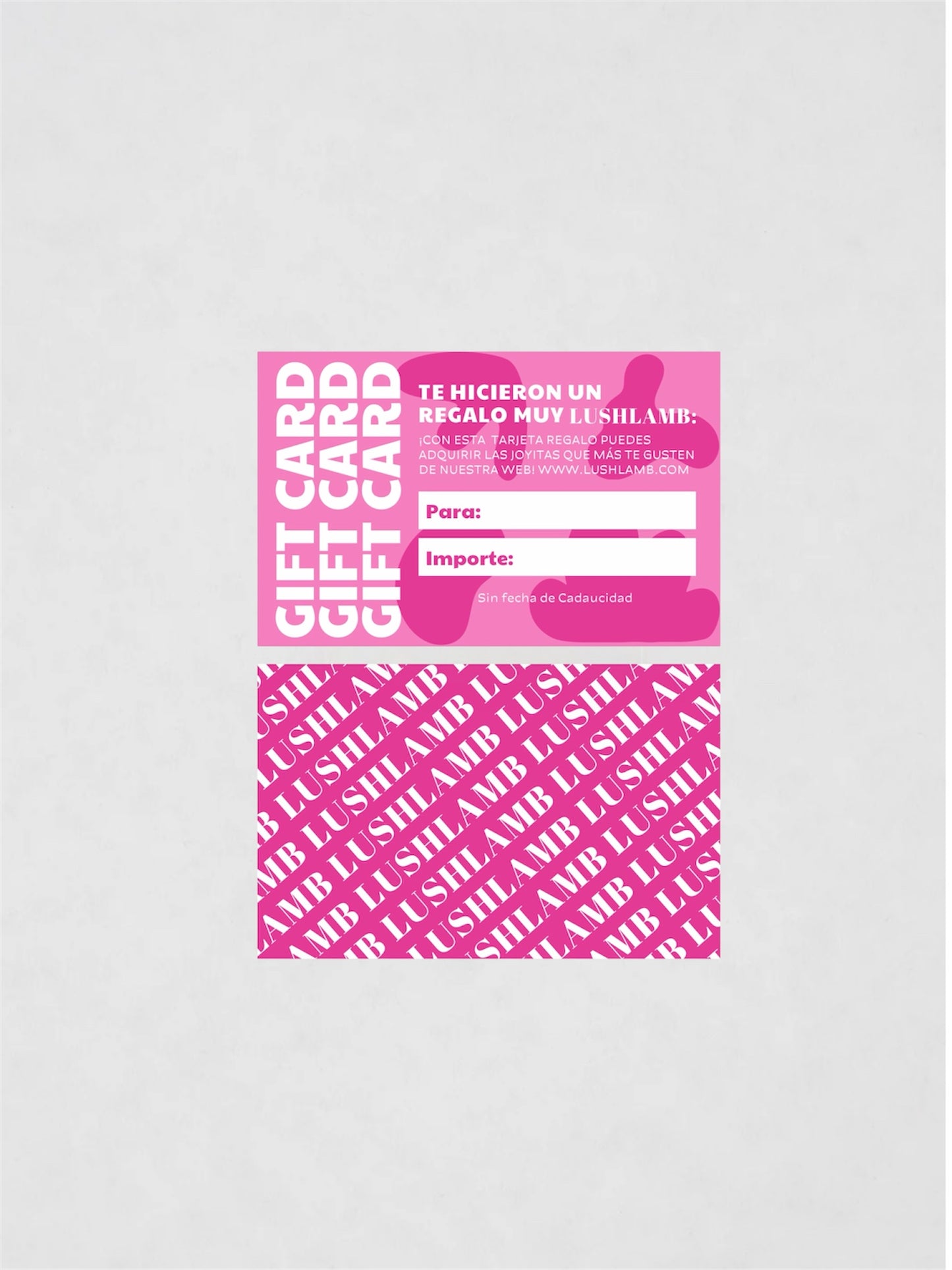 TARJETA DE REGALO 50€