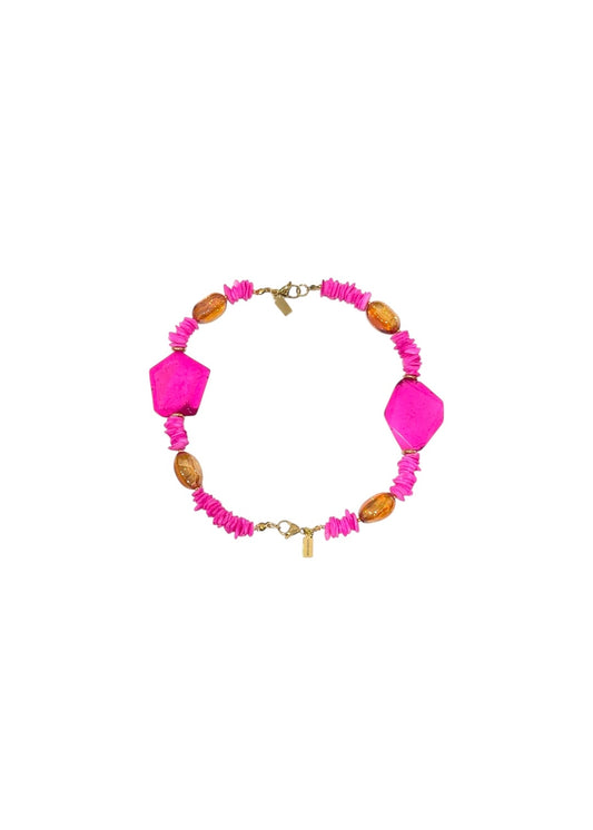 Collar Arrecife Rosa